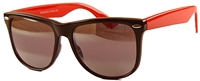 Hot sort/r�d Wayfarer solbrille